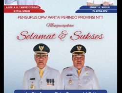 Partai Perindo Kabupaten Malaka Hadiri Pelantikan SBS-HMS di Jakarta !! Siap Kawal Program Untuk Percepatan Kemakmuran Rakyat