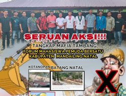 Sejumlah Elemen Ragukan Komitmen Kapolres Madina Tuntaskan kasus PETI Hutabargot.