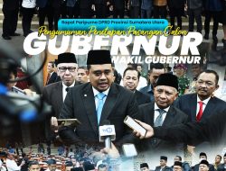 Resmi! DPRD Sumut Tetapkan Bobby Nasution – Surya Sebagai Gubernur Dan Wagub Terpilih