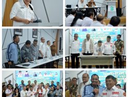 Pj Sekdaprov Sumut Saksikan Penandatanganan Kerja Sama dan Kesepahaman Toba Caldera UGG