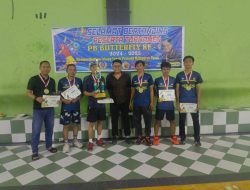 Turnamen Badminton Butterfly CUP II Sukses Digelar di Desa Klambir Lima Kebun