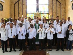 Para Kada Peserta Retret Magelang 2025!! Bagi Para Kada Beragama Katolik Misa di Gereja St Mikael Akmil Magelang