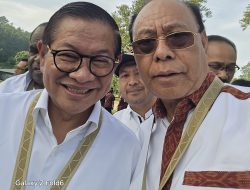 Kehangatan Gubernur DKJ, Pramono Anung Bersama Bupati Malaka, Stefanus Bria Seran