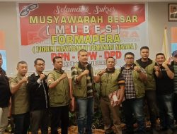 Ketua DPW Sumut FORMAPERA Bambang Syahputra, Siap Menjalankan Amanah Roda Organisasi Hingga Pelosok Daerah  Sumut