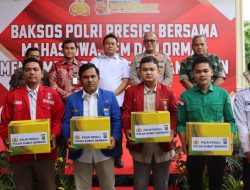 Baksos Polri Presisi, Polrestabes Salurkan 500 Paket Sembako