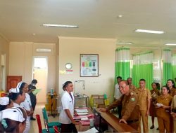 Bupati dan Wabup Malaka, Pantau RSPP Betun di Hari Pertama Berkantor