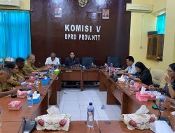 Komisi V DPRD NTT Gelar RDP Bersama Tiga Dinas!! Salah Satu Catatan Komisi Supaya Dispora NTT-Kabupaten /Kota Siapkan Atlet PON