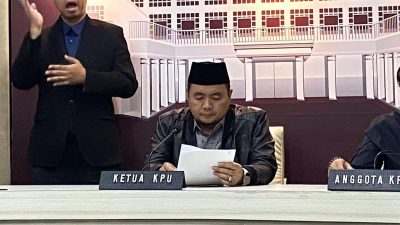 KPU Umumkan PSU di Berbagai Daerah Berlangsung Aman, Damai dan Lancar