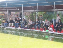 Perkuat Silaturahmi Jelang Suroan, Polres Bojonegoro Gelar Gathering Lomba Mancing Bersama Pesilat