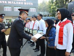 Harlah Pancasila Kapolresta Malang Kota Beri Penghargaan Anggota Berprestasi dan Warga Masyarakat yang Bantu Ungkap TPPO