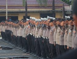 Polres Mojokerto Libatkan 250 Personel Amankan Libur Panjang Idul Adha, Lokasi Wisata Jadi Prioritas