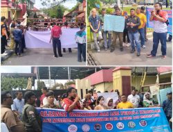 Aksi Damai Wartawan dan LSM Minta SP3 untuk Rekan yang Ditahan Polsek Beringin Polresta Deli Serdang