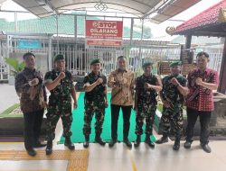 Lapas Kelas IIA Sidoarjo Terima Kunjungan Tilik Sambang Dari Jajaran Kodim 0816 Sidoarjo
