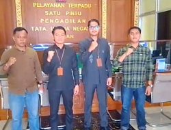 Aksi Demo AMBARA di PTUN Medan, Tuntut Agar Hakim Pengadilan Bijak Dalam Mengambil Putusan