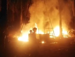 Berulang.. ..Diduga Sumur Bor Ilegal Driling Terbakar  Diwilayah Hukum Polsek Keluang (PT HINDOLI)