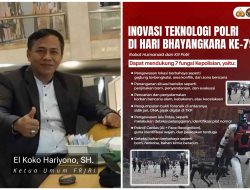 DPP FRJRI Apresiasi Inovasi Teknologi Polri dalam Momentum Hari Bhayangkara ke-79