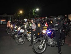 Harkamtibmas : Polrestabes Surabaya All Out Zero Balap Liar dan Gengster