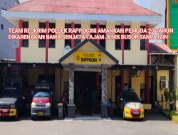 Pemuda Bersenjata Busur Diamankan Polsek Rappocini Usai Diduga Hendak Mencuri