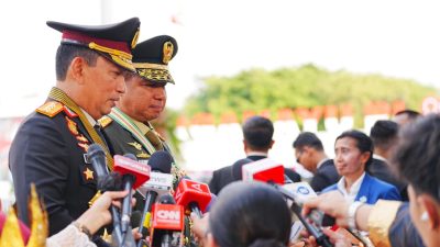 Kapolri dan Panglima TNI Apresiasi Antusiasme Warga dalam Upacara HUT RI ke-80 di Istana