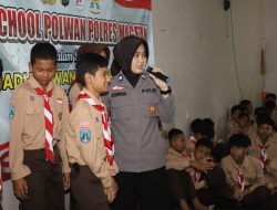 Polres Magetan Warnai Hari Jadi Polwan ke-77 Blusukan ke Sekolah Edukasi Anti Bullying