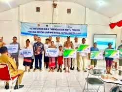 4.474 Warga Rentan di Malaka Terima Perlindungan BPJS Ketenagakerjaan, Bupati SBS: Negara Hadir untuk Rakyat Kecil