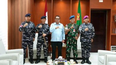 Gubernur NTT Terima Audiensi Komandan Kodateral VII dan Danlanud El Tari, Siap Pimpin Upacara HUT TNI ke-79