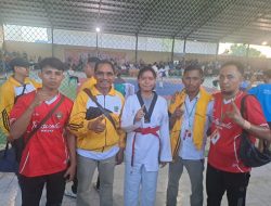 POPDA NTT: Atlet Taekwondo Kabupaten Malaka Sumbang Medali Emas Perdana di Hari Kedua