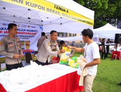 Polri Gencarkan Gerakan Pangan Murah, Siapkan Sistem Drive-Thru bagi Ojol