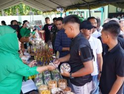 Korem 133/NW Bersama Satuan Jajaran Gelar Bazar Murah dan Bakti Kesehatan Dalam Rangka Peringati HUT TNI Ke-80