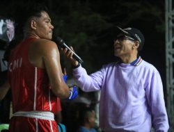 Kristian Siba, Komentator Asal Malaka Dukung Sport Tourism NTT Lewat Turnamen Tinju Piala Gubernur 2025