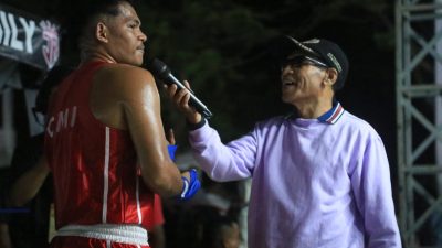 Kristian Siba, Komentator Asal Malaka Dukung Sport Tourism NTT Lewat Turnamen Tinju Piala Gubernur 2025