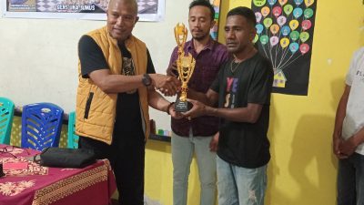 Trofeo Catur Agustinus Nahak Cup Digelar Serentak di Perbatasan RI-RDTL