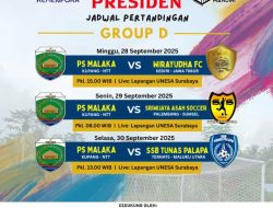 Bupati Malaka Beri Dukungan Langsung dan Motivasi PS Malaka U-15 Usai Tahan Imbang Tim Tuan Rumah di Laga Perdana Piala Presiden 2025