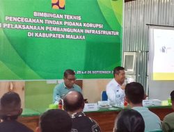 Dinas PUPR Gelar Bimtek Pencegahan Tipikor dalam Pelaksanaan Pembangunan Infrastruktur di Kabupaten Malaka