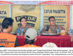 Perkuat Sinergi dengan Warga, Polres Bintan Gelar “Jumat Curhat” Bersama TKBM di Pelabuhan ASDP Tanjung Uban