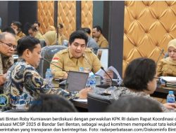 Perkuat Integritas Pemerintahan, KPK dan Pemkab Bintan Gelar Evaluasi MCSP 2025