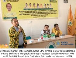 Golkar Tanjungpinang Rayakan HUT ke-61 dengan Aksi Sosial dan Ziarah Tokoh Partai