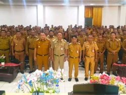 SEKDA KAB. KUPANG BUKA RAPAT KOORDINASI DAN EVALUASI PEMERINTAHAN KECAMATAN, DESA, DAN KELURAHAN