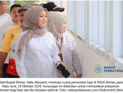 Wabup Bintan Tinjau Ruang Bayi RSUD Bintan, Pastikan Pelayanan Kesehatan Optimal