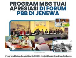 Program Makan Bergizi Gratis (MBG) Mendapat Apresiasi Dunia di Forum PBB UNCTAD ke-16 di Jenewa