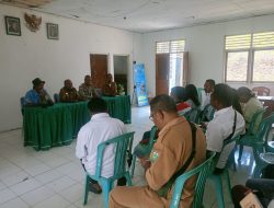 Plt Camat Laenmanen Gelar Rapat Koordinasi Lintas Sektor Bahas Pertanian, Stunting, dan PKH