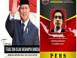Ketua media sorotanpublic.com dari Sulawesi Selatan arifin sulsel Ucapkan Selamat Ulang Tahun ke-74 untuk Presiden Prabowo Subianto