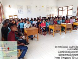 Agus Bria Seran Serap Aspirasi di SMA Negeri Halioan, Fokus Perjuangkan Nasib Guru Honorer
