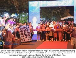 Dekranasda Night Run Bintan 5K 2025: Ribuan Warga Tumpah Ruah di Malam Sporty nan Meriah