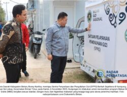 Sekda Bintan Tinjau Dapur MBG: Pastikan Kualitas, Tegaskan ‘Beras Berulat’ Sudah Terselesaikan