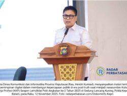 Kepala Diskominfo Kepri: Pemimpin Digital Harus Mampu Menavigasi Kebenaran di Era Post-Truth