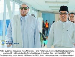 Habib Jindan Disambut Wakil Gubernur Kepri, Sampaikan Pesan Mendalam soal Hakikat Kehambaan