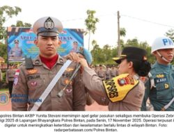 Operasi Zebra Seligi 2025 Dimulai di Bintan, Polisi Sasar Tujuh Pelanggaran Fatal