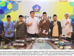 Bupati Bintan Sambut JATMAN, Tegaskan Sinergi Perkuat Pembinaan Spiritual Warga