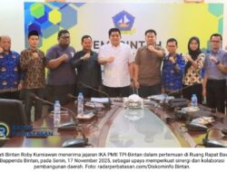 Bupati Bintan Sambut IKA PMII TPI-Bintan, Dorong Kolaborasi untuk Pembangunan Daerah